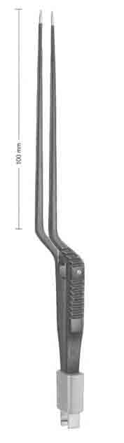 BİPOLAR  BAYONET PENSET İZOLELİ  2MM 19.5 CM